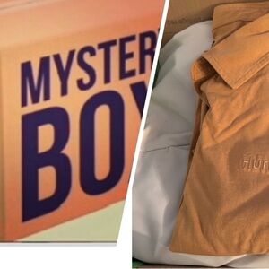 BOX MENS CLOTHING Sz XL BUNDLE FOR RESALE Or SELF MB123 (5 Lb Box)